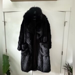 Fur Long Coat